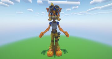 Minecraft Tawna Bandicoot Statue Minecraft Map & Project