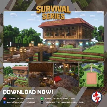 Survival Filo House #2 (Achievements On) Minecraft Map & Project