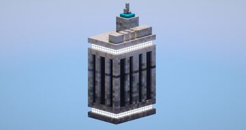 Sci fi palace Minecraft Map & Project