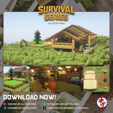 Survival Nipa House #3 (Achievements On) Minecraft Map & Project