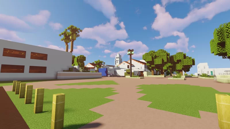 Minecraft 2003 Newport Harbor High School (2003) Minecraft Map