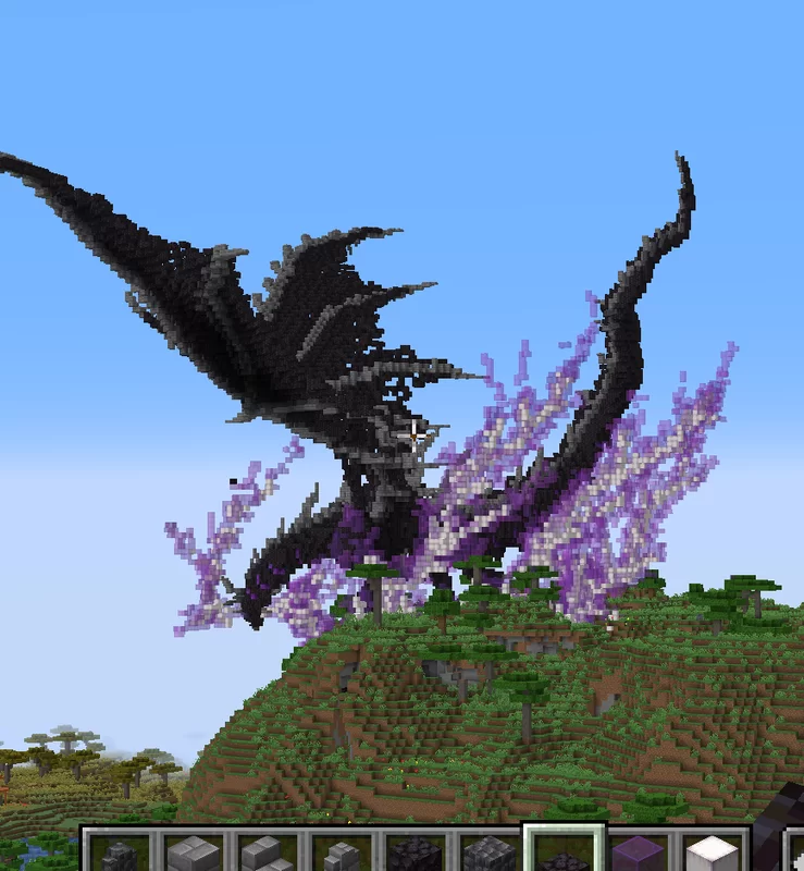 Adult Ender Dragon (1.21+ Schematic) Minecraft Map