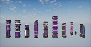 Futuristic Houses *Exclusive to my patreon* Minecraft Map & Project