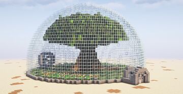 Sandy's Tree Dome Minecraft Map & Project