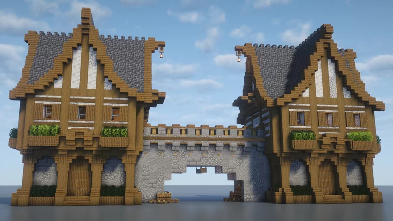 Medieval House – Fully Decorated Interior | Download Minecraft Map