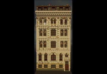 Hansaring 15 (Townhouse), Cologne / Köln, Germany Minecraft Map & Project