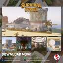 Survival Glassy House #4 (Achievements On) Minecraft Map & Project