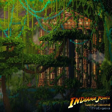 Indiana Jones / Temple in the jungle / Minecraft Map Minecraft Map & Project