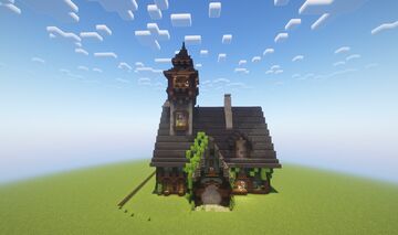 A cozy rustic Minecraft house 1.21.10 [downloadable map] Minecraft Map & Project