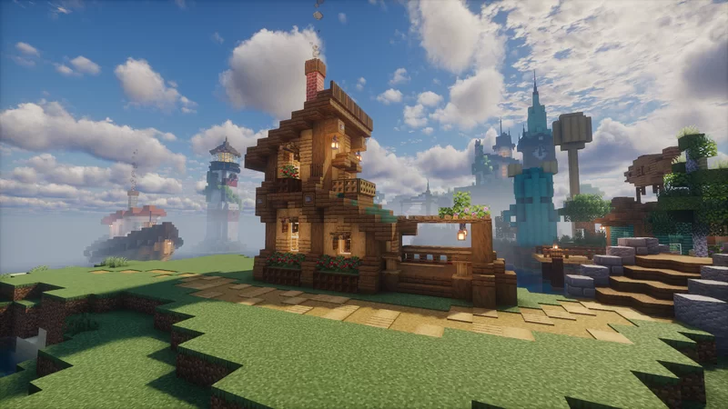 Medieval house Minecraft Map