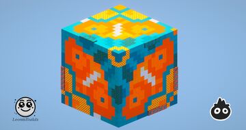 Orange Glazed Terracotta (collab) Minecraft Map & Project
