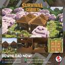 Survival Fourbox House #5 (Achievements On) Minecraft Map & Project