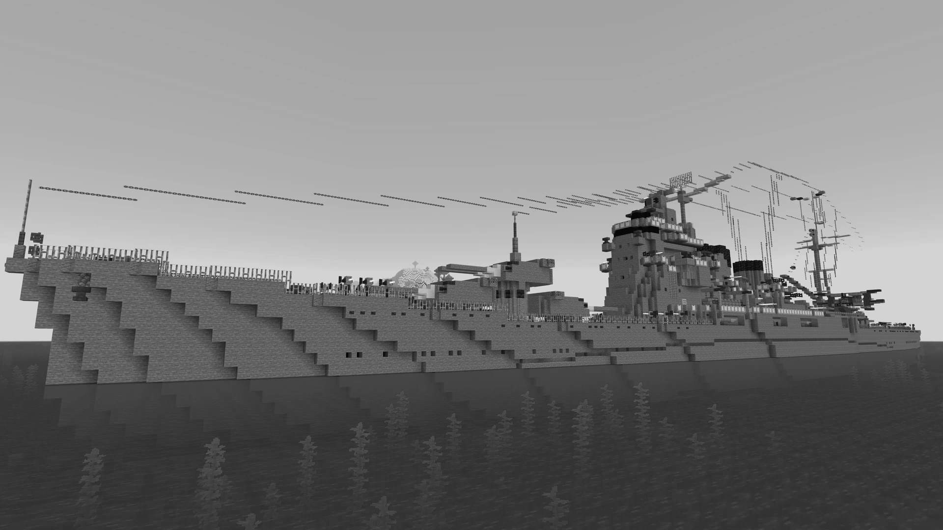 Atago (愛宕) - Takao-Class Heavy Cruiser Minecraft Map