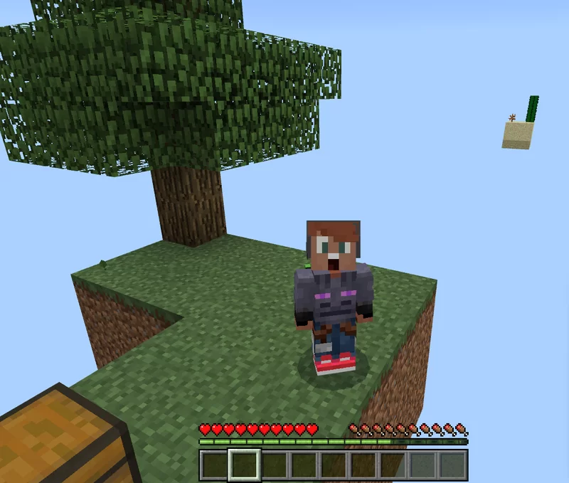 Sky Block+ Minecraft Map