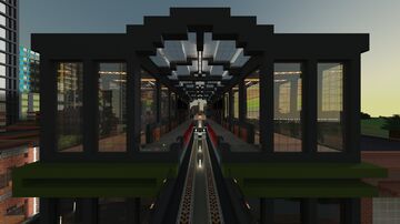 Poppy Bay | OceanSide Metro | Urbanist Utopia Minecraft Map & Project