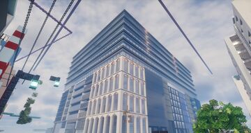 Ginza 6 | Shopping Mall Recreation Minecraft Map & Project