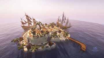 Pirate’s Legacy: The Cursed Archipelago ULTRA DETAILED – VANILLA Survive Like a Pirate, Discover Hidden Loot, Sail Furnished Ships and Unearth Buried Treasure on Every Island Minecraft Map & Project
