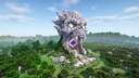 Minecraft Zombie Nether Portal Statue V02 Free Minecraft Map & Project