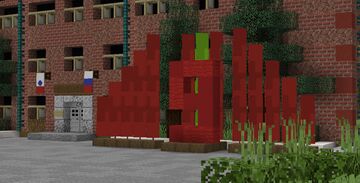 The square of the town of Ershov Minecraft Map & Project