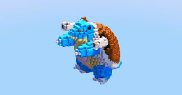 Blastoise from Pokemon Minecraft Map & Project