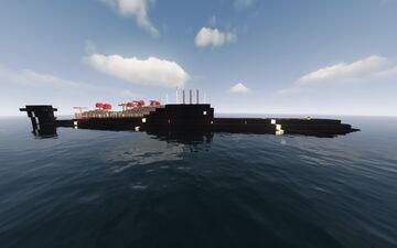 Black Submarine Minecraft Map & Project