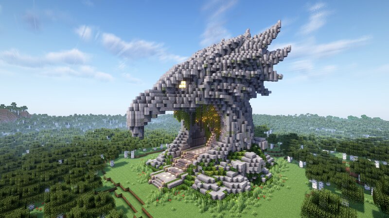 Minecraft Vulture Nether Portal Statue Free