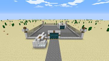 Underground Base In The Desert Minecraft Map & Project