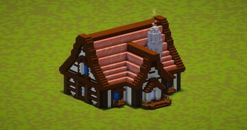 Bricks house Minecraft Map & Project