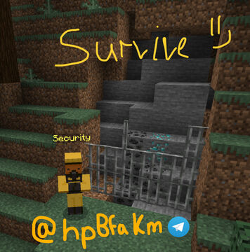 Map: Survive.. With npc.. | Bedrock Edition map Minecraft Map & Project