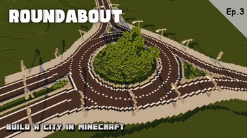 Road | Roundabout Minecraft Map & Project