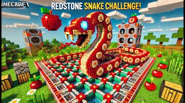 Snake in minecraft with redstone Minecraft Map & Project
