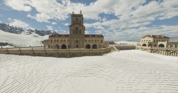[EldenRing] Consecrated Snowfield (Ordina Town) Minecraft Map & Project