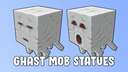 Ghast Mob Statues Minecraft Map & Project
