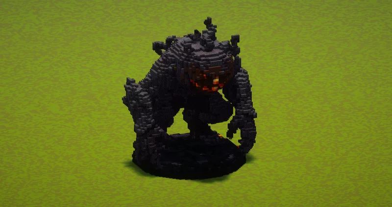 Pumpkin Monster Minecraft Map