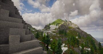 "L’Archipel du Couchant" | 4k x 4k | WorldMachine & WorldPainter map | by Dyl_Art Minecraft Map & Project
