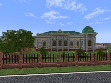 Особняк купца Батюшкина | Batushkin Mansion Minecraft Map & Project