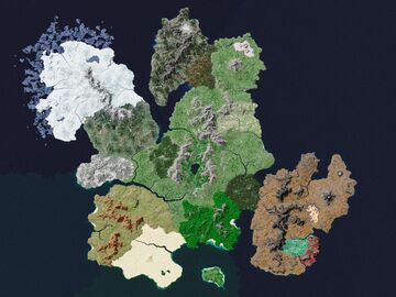 Zorathis |15000x15000 - 1.21.4+ | Creative Playground Minecraft Map Minecraft Map & Project