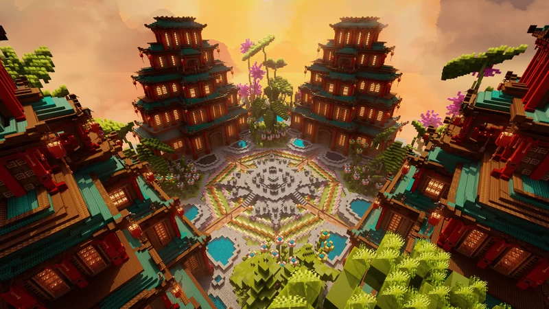 Emberfall | Skyblock Lobby | [1.8-1.21.11] Minecraft Map