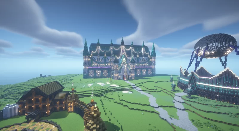 250,000 blocks that you can use as a court or church