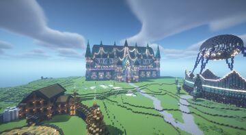 250,000 blocks that you can use as a court or church Minecraft Map & Project