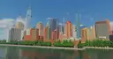 NEW YORK - Lower Manhattan 1:1 scale NYC Minecraft Map