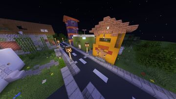 Beautiful city | Full interior | Hide ´n´ seek map Minecraft Map & Project