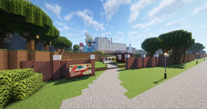 ICE SCREAM 8 FACTORY Minecraft Map