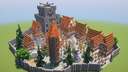 Orange Roofs [FREE DOWNLOAD] Minecraft Map & Project
