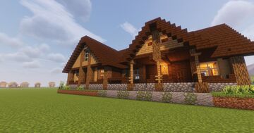 Деревянный Домик/Wooden House Minecraft Map & Project