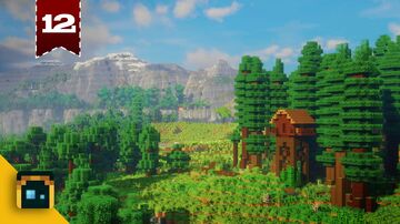 Advent Map 12 🎄 3k, 1.21.5, The Highlands, Forests and Rivers World [Survival World] Minecraft Map & Project