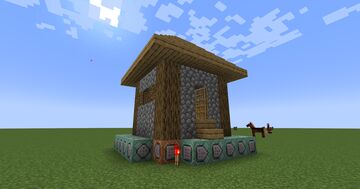 Villager House Command Block Minecraft Map & Project