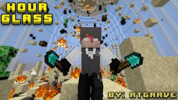 HourGlass - Free Edition (1.21.5+) | Reloj De Arena Royale | MiniGame Español Minecraft Map & Project