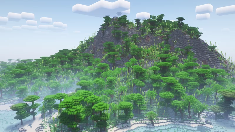 Tropical Island Minecraft Map