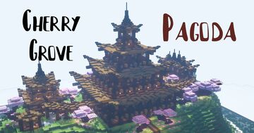 Cherry Groove Pagoda Minecraft Map & Project